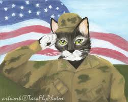 Kat Army Salute